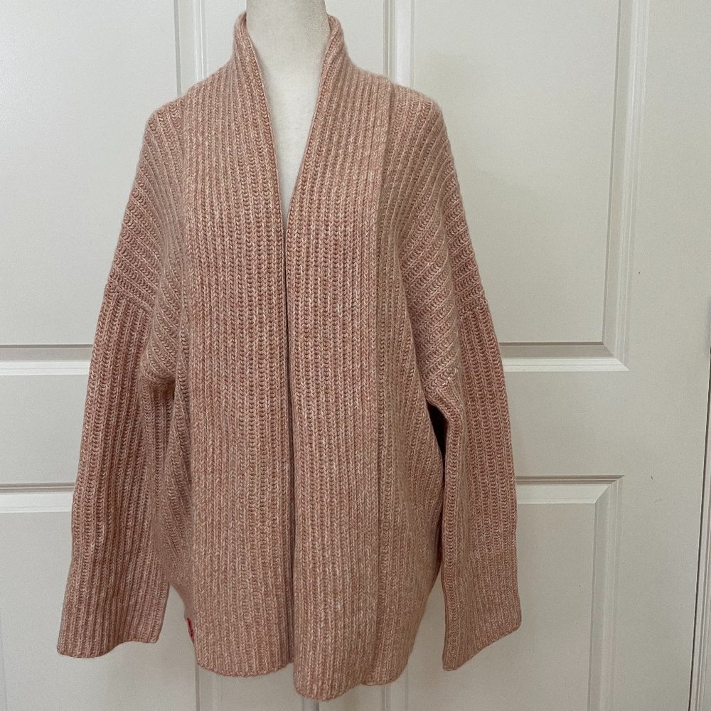 Cashmere Fisherman Shawl Cardigan from Naadam - Picture 1 of 6